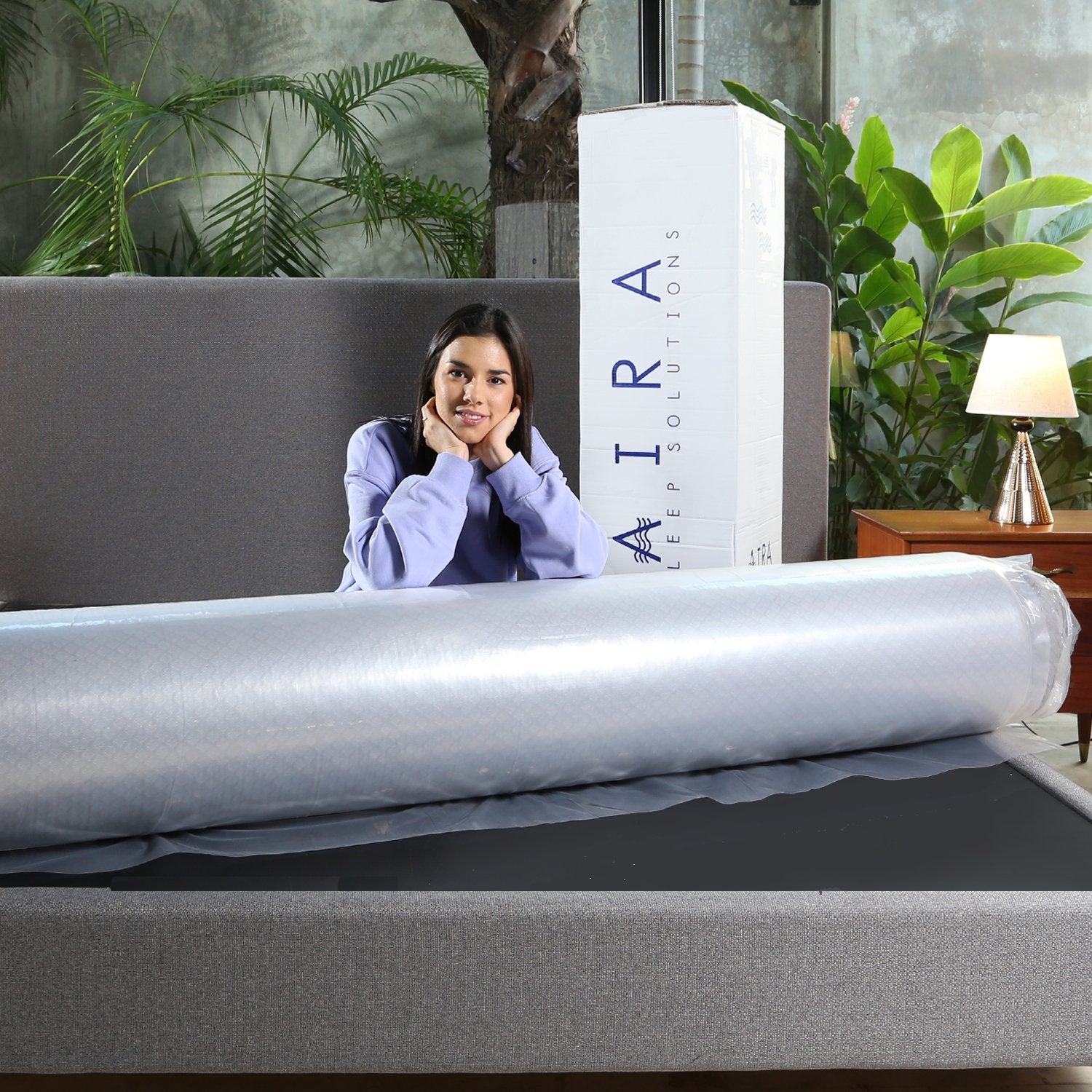 AIRA FLIP Colchon Memory Foam Doble Vista 2 en 1 Cool Gel (25cm) - AIRA SLEEP Colchones Memory Foam | Descuentos