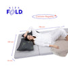 AIRA FOLD Colchon individual Memory Foam Plegable Multiusos Anti acaros, Cool Gel en Caja 4