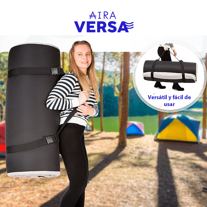 AIRA Versa colchon individual para el hogar o acampar 9 CM - AIRA SLEEP Colchones Memory Foam | Descuentos